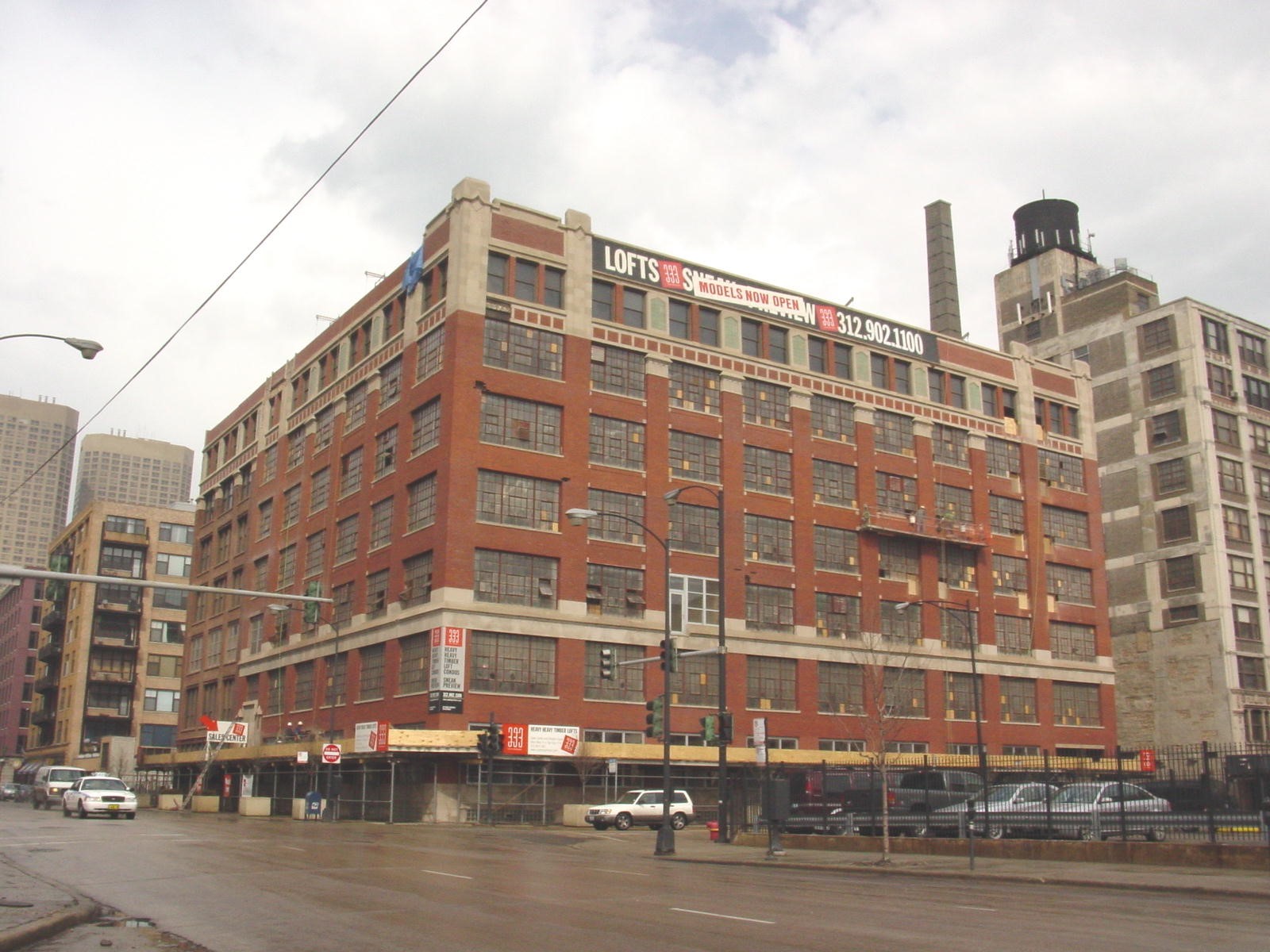 Complete renovation and condo conversion of this historic 7-story heavy-timber loft structure.