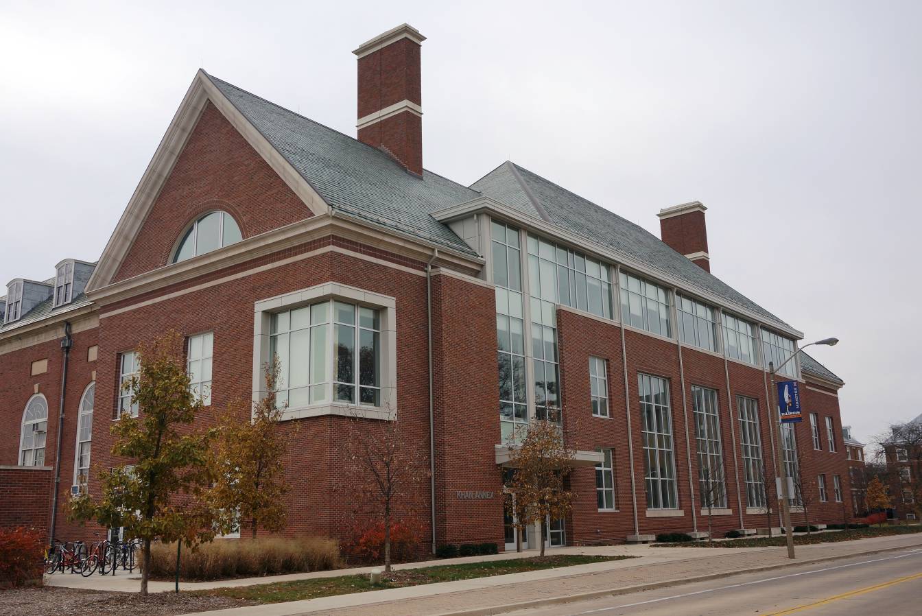 A new 3-story addition to the north side of the historic Huff Hall. The addition will utilize the existing columns and foundations for the support of the new structure. The structural system consists of composite steel beams and columns. The floor framing has large span areas to accommodate large open classrooms.